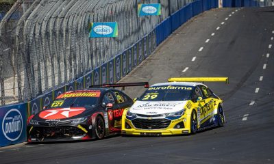 Ousadia: a ultrapassagem de Felipe em Daniel Serra em Belo Horizonte (Magnus Torquato/Stock Car)