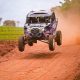 Gunter Hinkelmann a bordo do UTV Polaris no Rally Terra Verde 2024 (Nelson Santos Jr/PhotoAction)