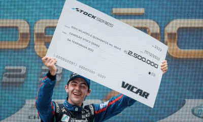 Zezinho Muggiati foi o primeiro "milionário" premiado na Stock Series (Marcelo Machado de Melo/Stock Car)