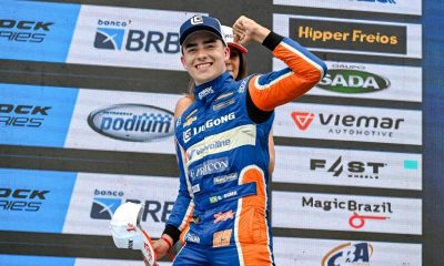 Arthur Gama: pole e vitória de ponta a ponta em sábado perfeito (Duda Bairros/Stock Car)