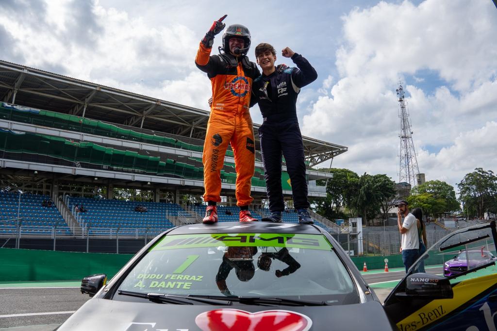 Alexandre Dante e Dudu Ferraz (KMCom / CleevRacing)