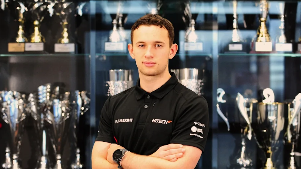 Joshua Dufek (Foto/Reprodução: Hitech Pulse-Eight/ Fórmula 3)