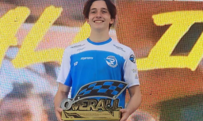 Victor Manzini é vice-campeão da Rookie no Campeonato Overall (Divulgação)