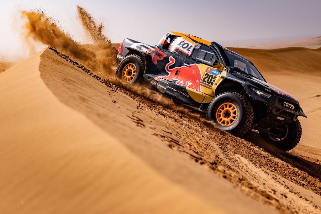 Moraes e Monleón ficaram apenas 18 segundos dos vencedores da etapa (Red Bull Content Pool)