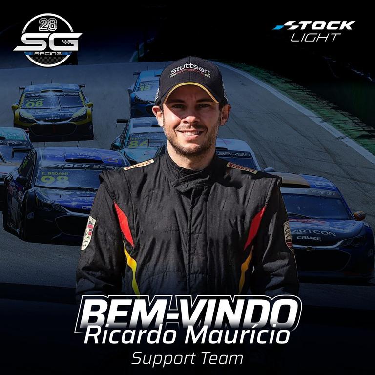 Ricardo Maurício integra time de suporte da SG 28 Racing (Divulgação)