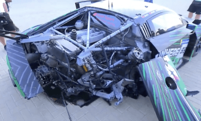 Tresor Attempto Racing abandona as 24 Horas de Dubai após forte acidente na qualificação