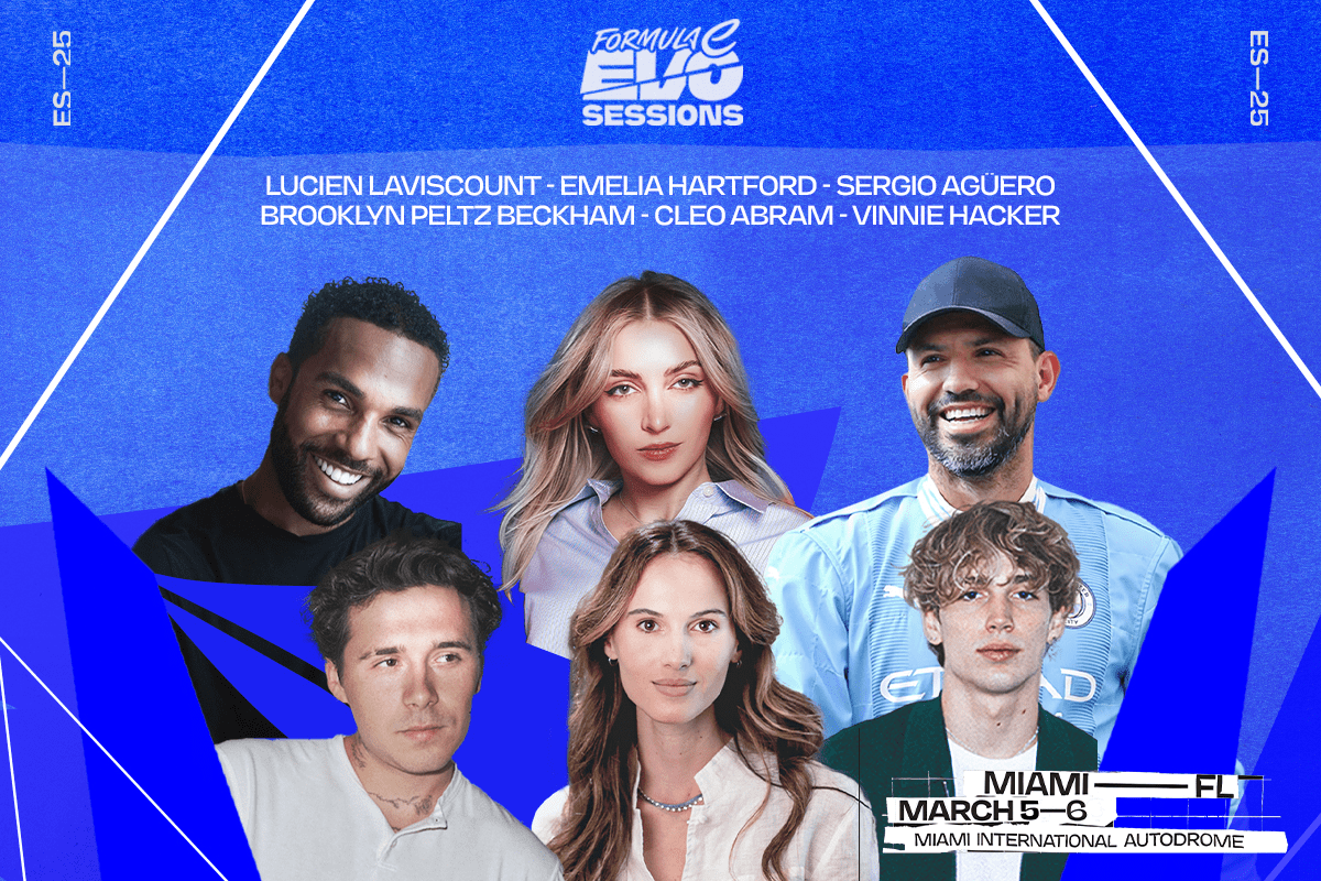 Fórmula E inova com Evo Sessions