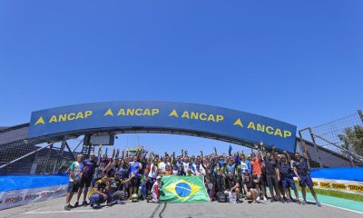 Delegação brasileira no Uruguai (Gilmar Rose)