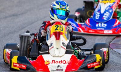 Miguel Silva teve um bom equipamento para lutar pelo pódio na Rotax Júnior Max (Foto: Leonardo Dias)