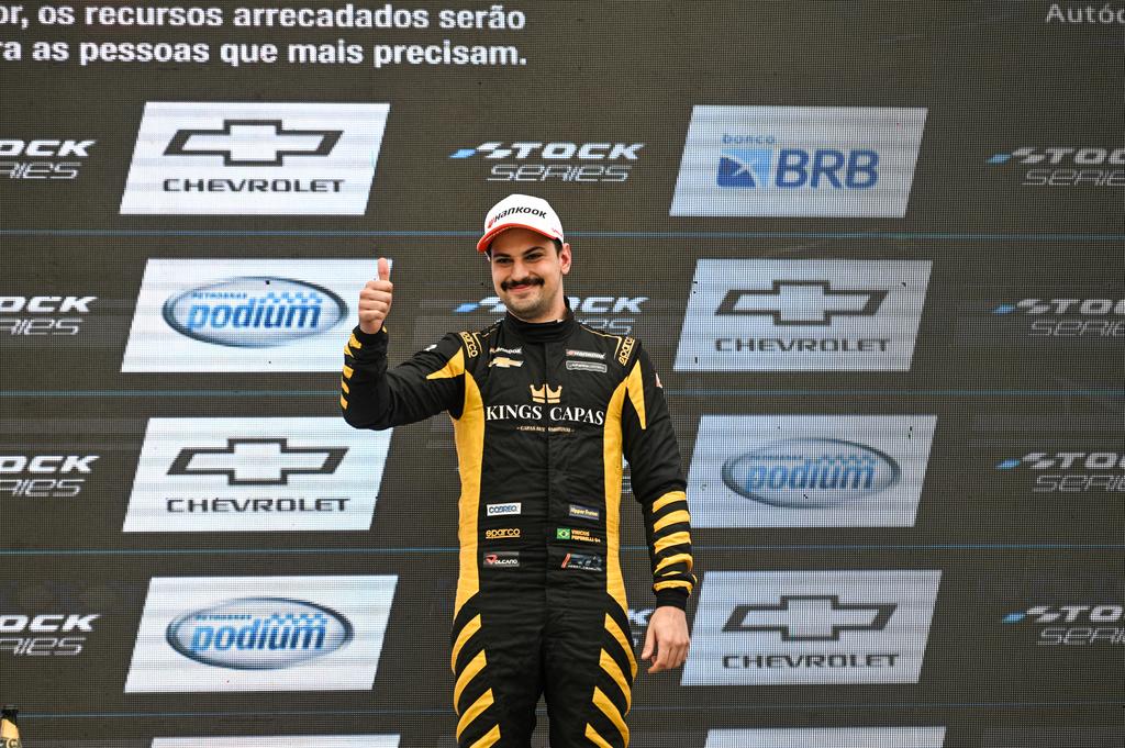 Vini Papareli apresentou notória evolução no grid da Stock Light (Duda Bairros/Stock Car)
