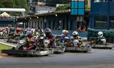 Os grids de todas as categorias do SM Kart Competition estão sempre cheios (Foto: Clicados no Kart)