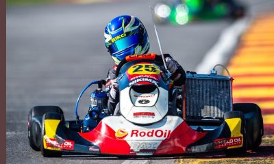 Miguel Silva quer andar novamente na frente na OKN Júnior (Foto: Leonardo Dias)