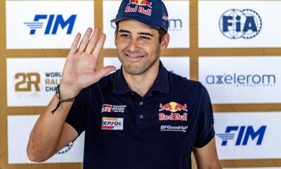 Moraes durante apresentação do Mundial de Rally Raid, em fevereiro (TGR)