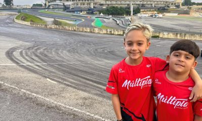 Joaquim e Miguel Emerick em Interlagos (KMCom / Divulgação)