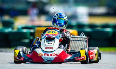 Miguel Silva vai largar novamente no pelotão de 30 karts (Foto: Leonardo Dias)