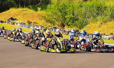 Kartódromo Luigi Borghesi foi palco para belas disputas no último sábado (Daniel Procópio)