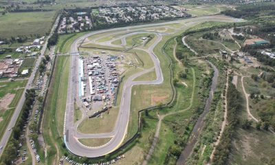 Vista aérea do Autódromo Municipal Juan Manuel Fangio, em Rosário (TCR South America Banco BRB)