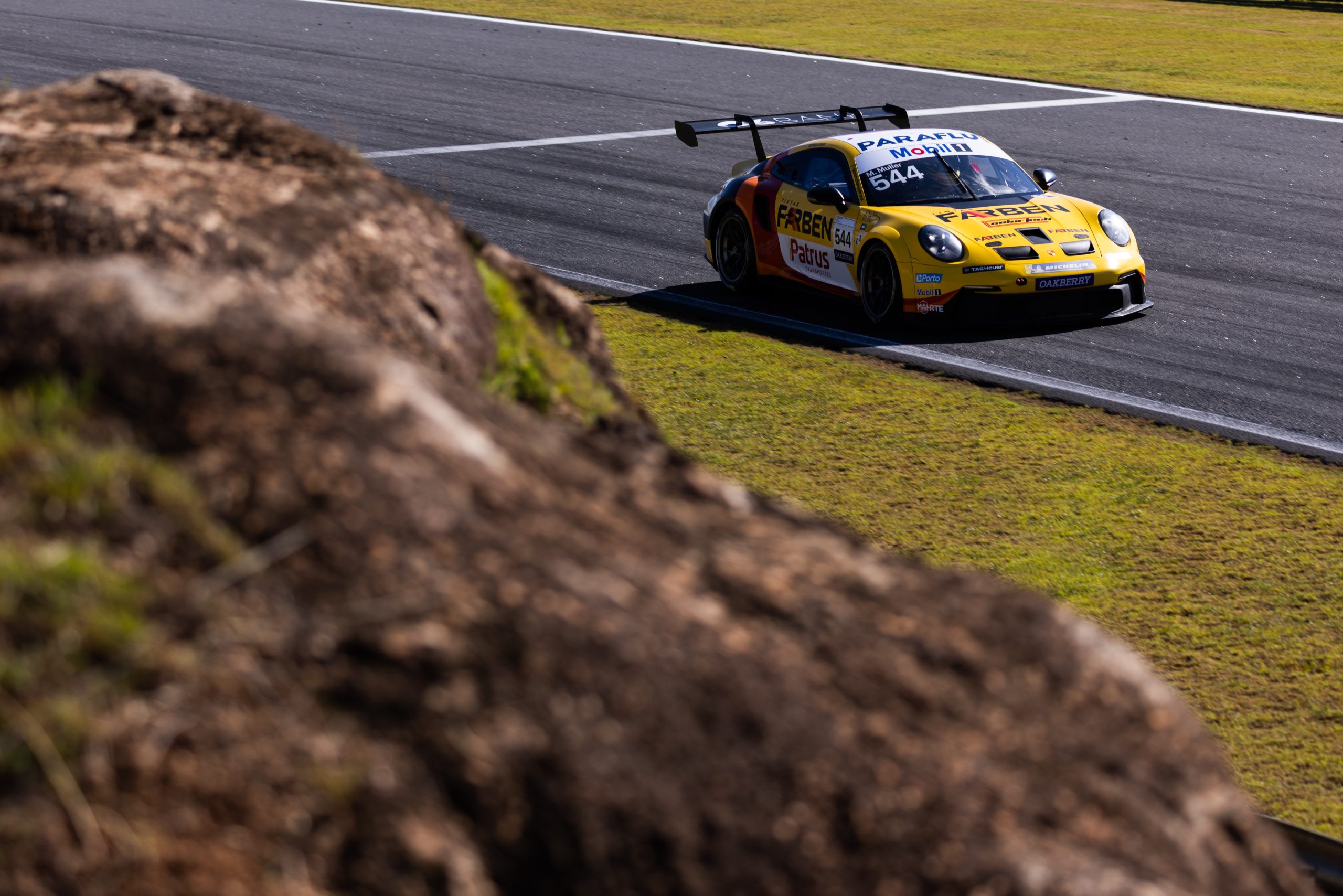 Marçal Müller no primeiro dia de pista no Velocitta