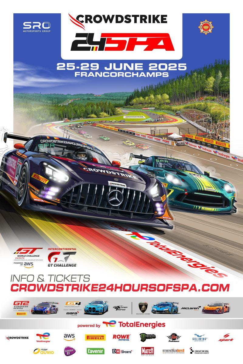 24 Horas de Spa: Pôster Oficial
