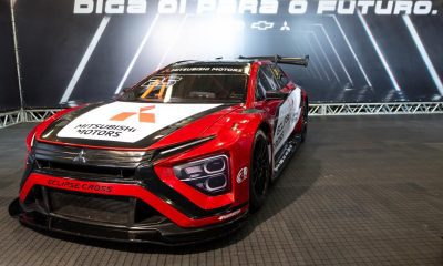 Mitsubishi apresenta o Eclipse Cross Stock Car na abertura dos MIT Rallies (Luís França/P1 Media Relations)