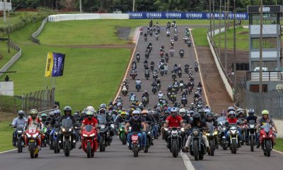 Moto passeio realizado no domingo (6) em Cascavel (MOTO1000GP/Grelak Comunicação)