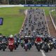 Moto passeio realizado no domingo (6) em Cascavel (MOTO1000GP/Grelak Comunicação)