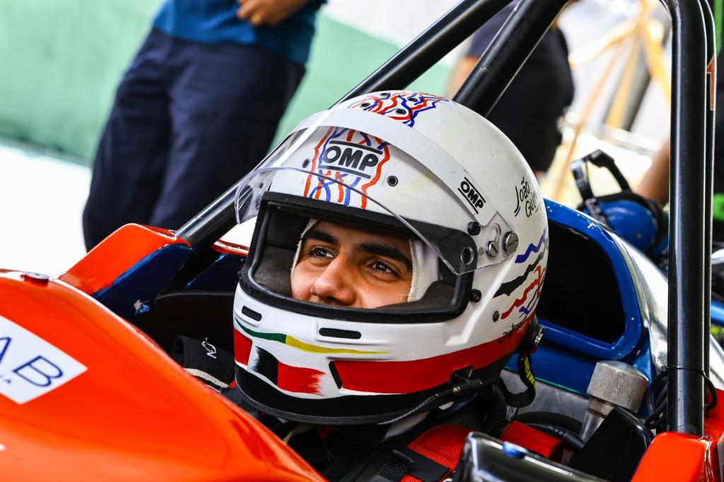 João Guimarães a bordo do seu Fórmula eVolution da equipe San Race (Humberto da Silva / VG3)