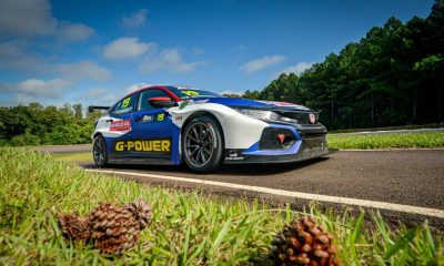 "Pilotagem prazerosa": Gianfratti guia o Honda Civic Type R FK7 em Oberá (Hernán Capa/TCR South America Banco BRB)