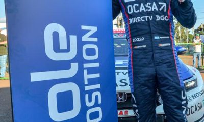 É a primeira pole de Leonel Pernía no TCR South America Banco BRB (Hernán Capa/TCR South America Banco BRB)