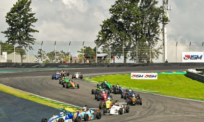 Largada da corrida 1 válida pela 3ª etapa da temporada 2025 em Interlagos (Divulgação / Marcos Batista)