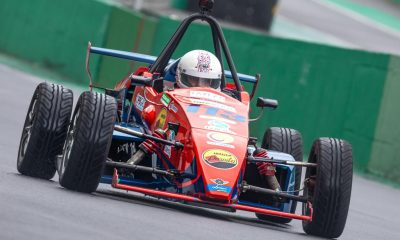 João Guimarães a bordo do seu Fórmula eVolution em Interlagos (Divulgação / Carlos Rossi)