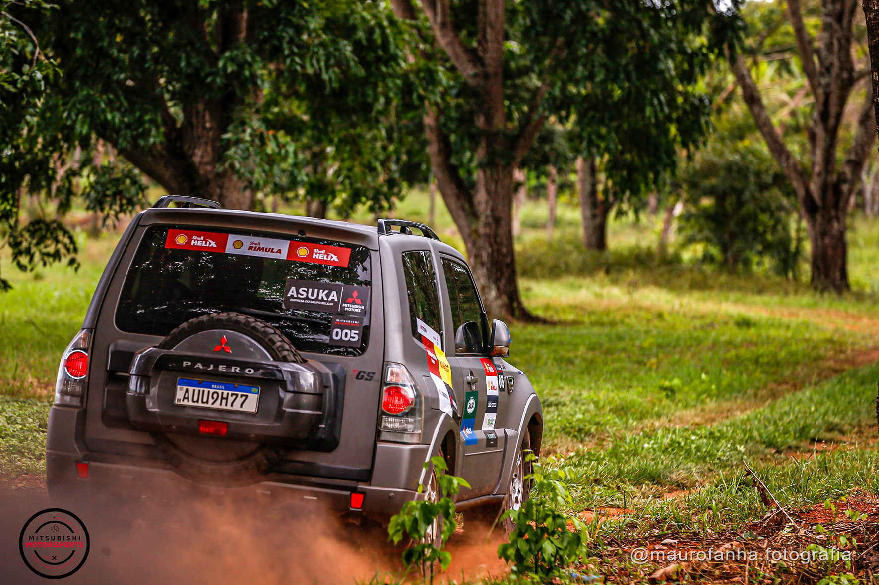 Mais de 50 carros da marca Mitsubishi participaram da prova em Goiânia - Crédito Mário Fanha