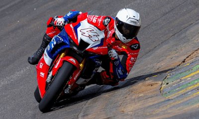 Guilherme Brito, da Honda Racing, garante pole position para a corrida de abertura do SuperBike Brasil 2025.. Crédito: J Capreti/Mundo Press
