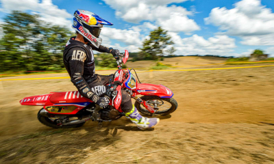 Bruno Crivilin, da equipe Honda Racing, líder da Elite e da categoria E2 no Brasileiro de Enduro 2025. Crédito: Ney Evangelista/Mundo Press