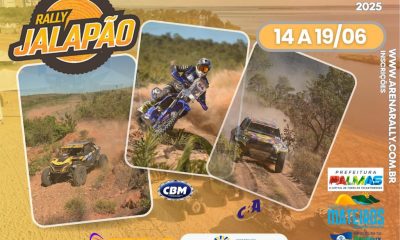 O Rally Jalapão está com inscrições abertas no site arenarally.com.br (Divulgação)