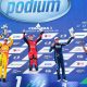 O pódio da Corrida 1 com Ciro Sobral no topo neste sábado (Luca Bassani)