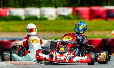 Miguel Silva é um dos três vencedores da Rotax Junior Max (Foto: Leonardo Dias)