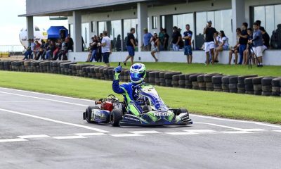 Heitor Paes venceu com chassi Mega Kart no Open do Campeonato Norte-Brasileiro (Thiago MTS)