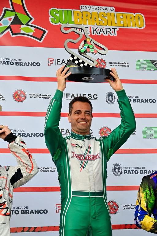 André Nicastro é o maior campeão da Copa Brasil de Kart (Divulgação)