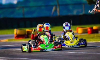 Matias e Murilo Dominguez estão classificados para a final da Regional Cup (Darkside Karts)