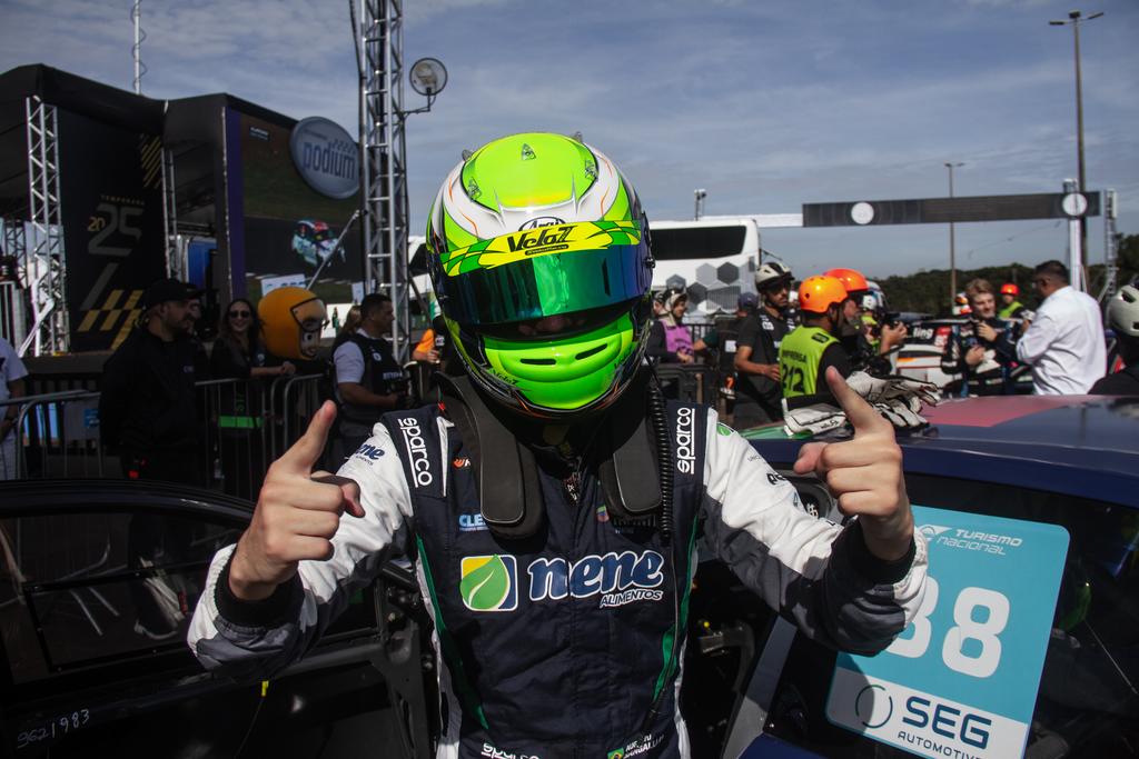 Augusto Sangalli dominou as provas Sprint na categoria B (Foto: Jackson de Souza)
