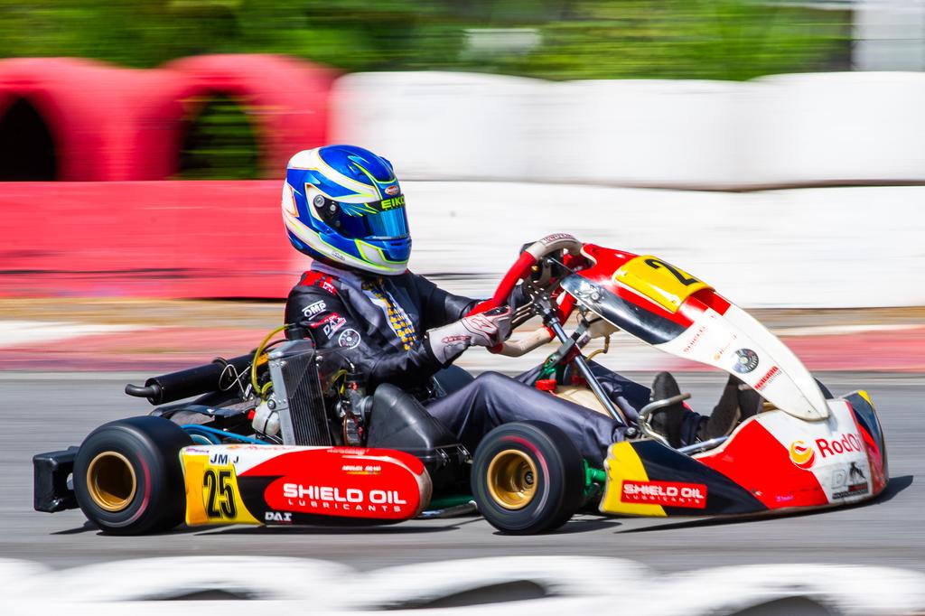 Miguel Silva quer repetir vitória na Rotax Junior Max (Foto: Leonardo Dias)