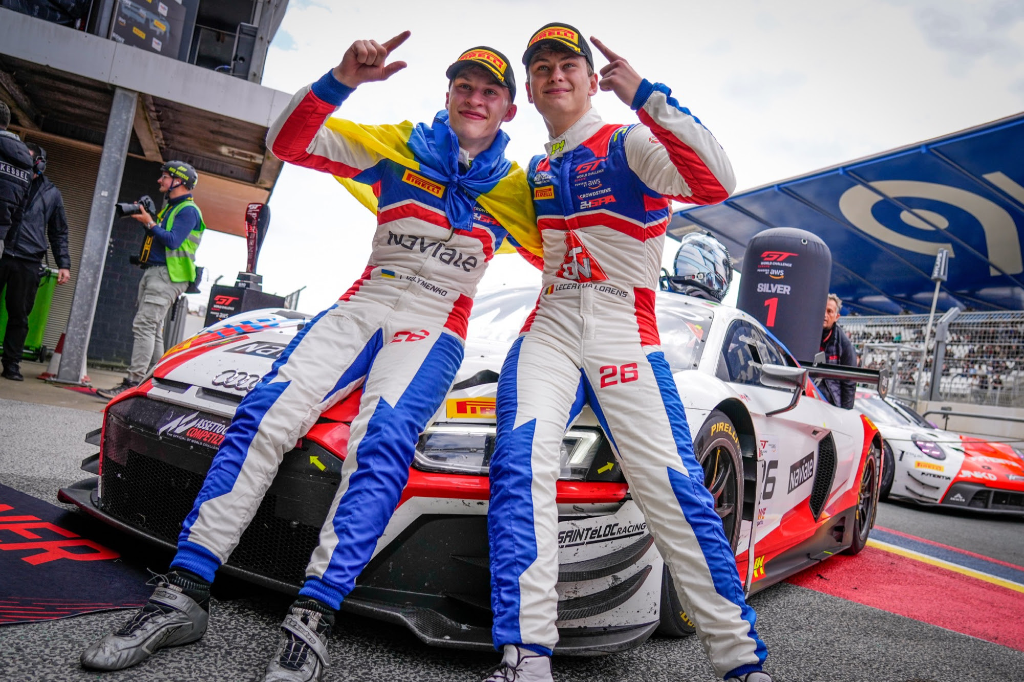 Lorens Lecertua brilha em Zandvoort com vitória na Silver Cup e pódio geral no GT World Challenge Europe
