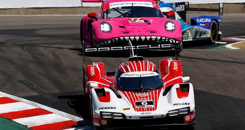 Trio repete vitória em Laguna Seca e domina o IMSA em Monterey