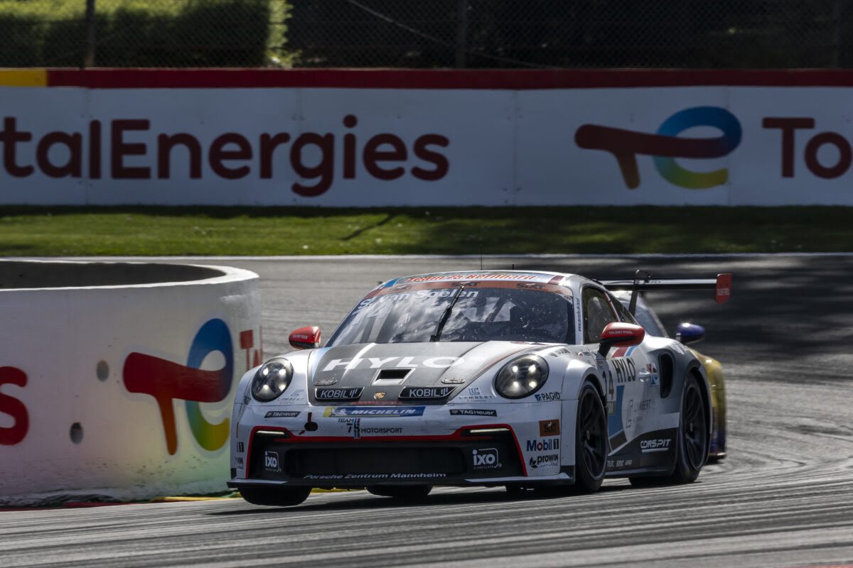 Team75 Motorsport soma pódios e 14 posições conquistadas na Porsche Carrera Cup Alemanha em Spa