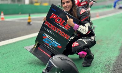 Helena Oregana faz história em Interlagos (MOTO1000GP/Grelak Comunicação)