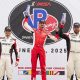 Kiko em 2º no pódio e líder da GSX (KMCom / Rafa Racing Team)