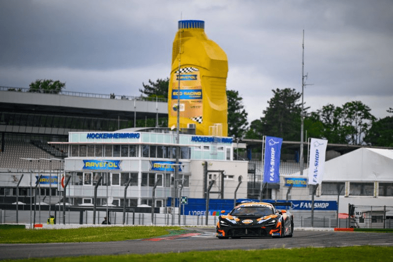 Fleming e Kirchhöfer brilham nos treinos livres em Hockenheim com McLaren da Garage 59