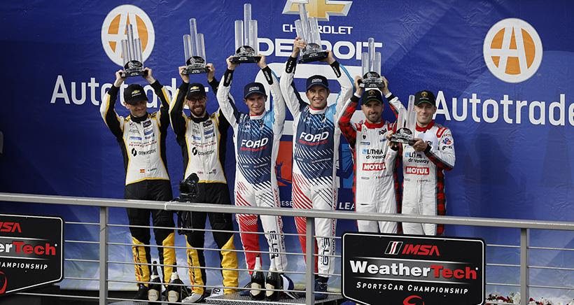 Ford Mustang GT3 conquista vitória no GTD PRO em Detroit após duelo intenso com Corvette