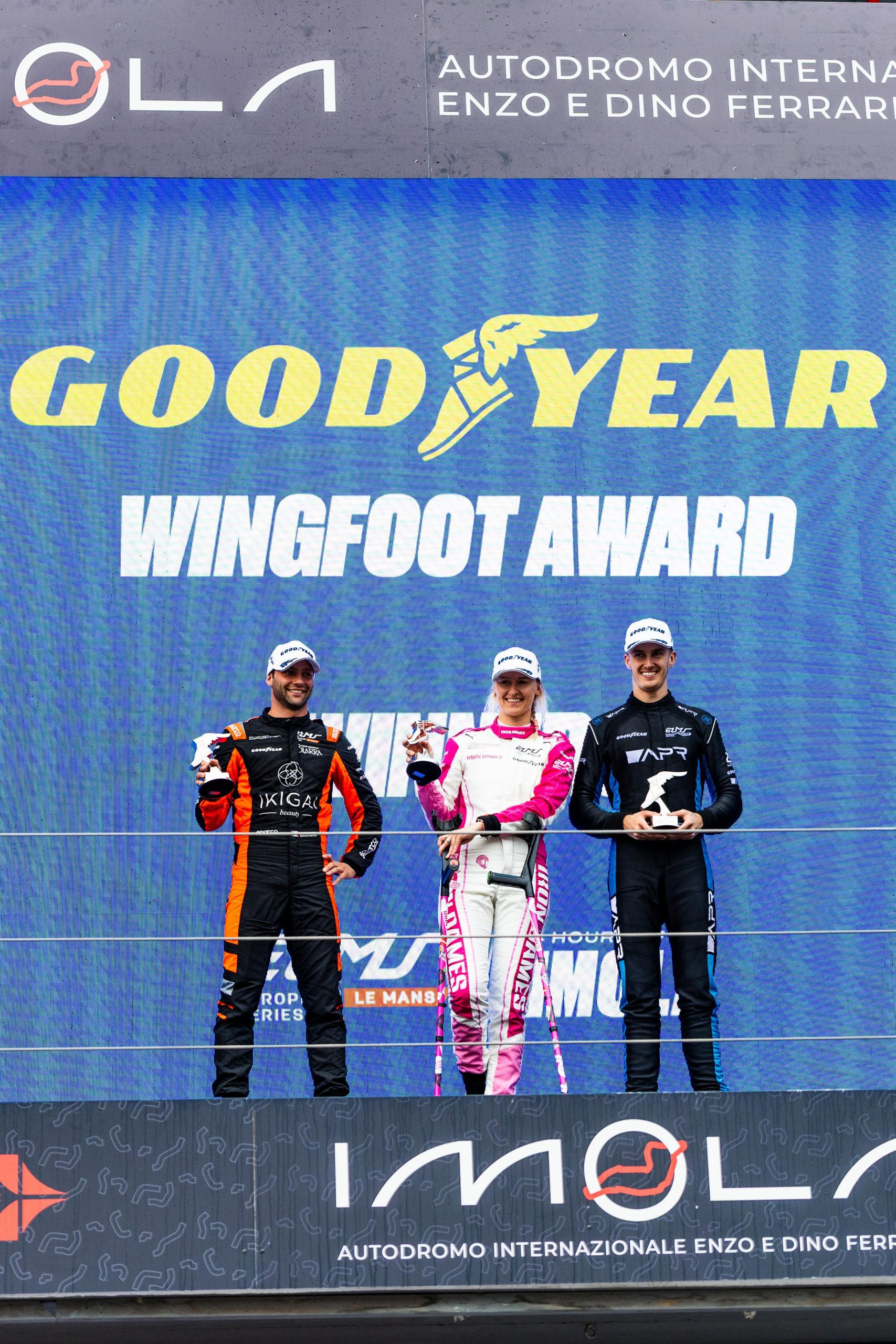 Theo Pourchaire, Giorgio Roda e Michelle Gatting